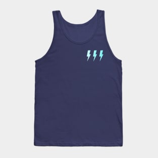 Blue Lightning bolts Tank Top